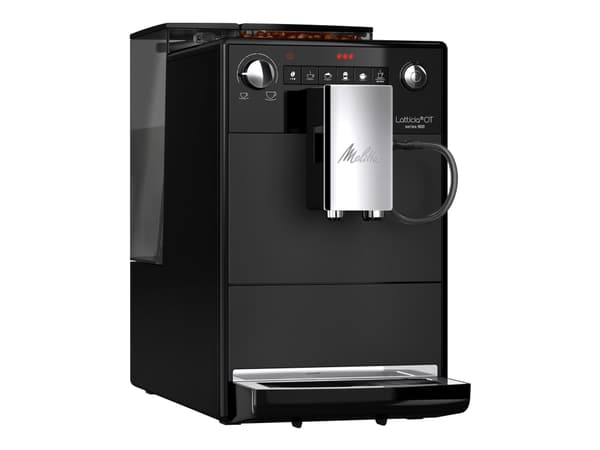 Melitta Series 600 F300-100 Latticia OT - Automatisk kaffemaskin med melkeskummer - svart