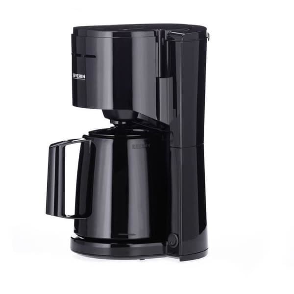 Severin KA 9306 Kaffebryggare svart Antal koppar=8 värmeavvisande kanna, med filterkaffefunktion