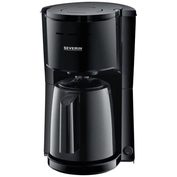 Severin KA 9306 Kaffebryggare svart Antal koppar=8 värmeavvisande kanna, med filterkaffefunktion
