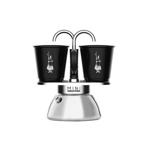 Cafetière Mini Express Induction - Bialetti - 0007310 - 2 Koppar - Svart - Aluminium