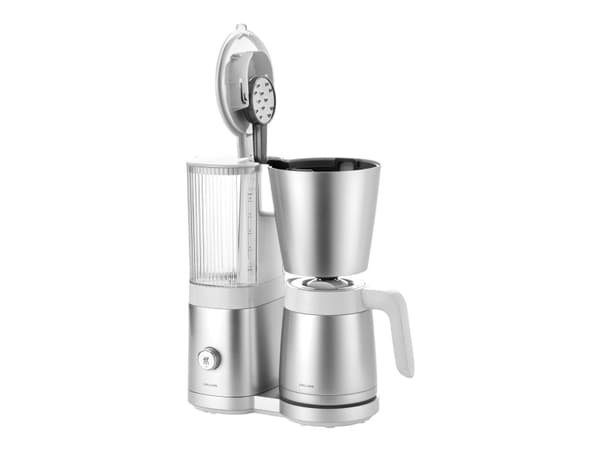 ZWILLING 53106-000-0, Droppande kaffebryggare, 1,5 l, Malat kaffe, 1860 W, Stål, Vit