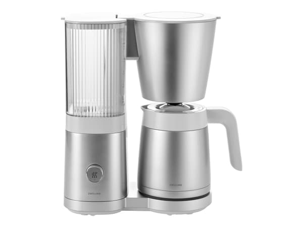 ZWILLING 53106-000-0, Droppande kaffebryggare, 1,5 l, Malat kaffe, 1860 W, Stål, Vit