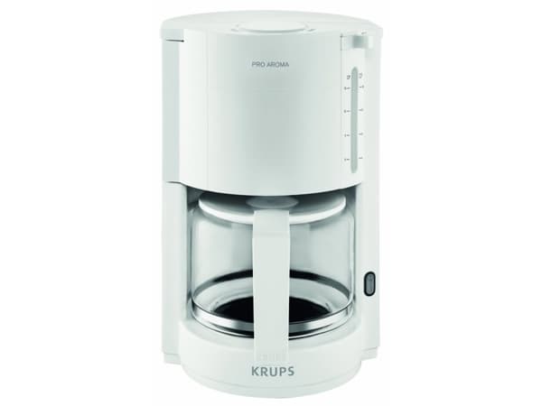 Krups F30901, Suodatinkahvinkeitin, 1050 W, Valkoinen