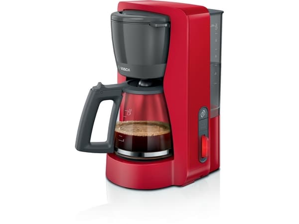 Bosch MyMoment TKA3M134 - Kaffemaskin - 10 kopper - rød