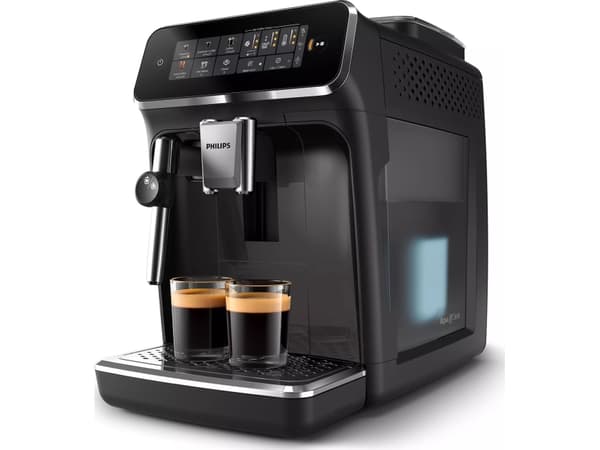 Philips 3300 series EP3324 - Automatisk kaffemaskin med capuccinatore - 15 bar - svart/pianolakk kasjmirgrå