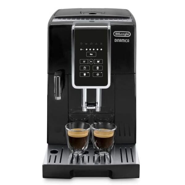 Kaffemaskin - De'Longhi - Dinamica ECAM 350.50.B - Integrerad mjölktank - 14 koppar - 12 recept