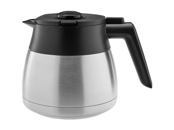 Melitta Aromafresh PRO, Droppande kaffebryggare, 1,25 l, Kaffebönor, Malat kaffe, Inbyggd kvarn, 1080 W, Svart
