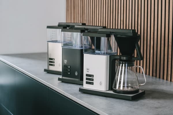 Melitta ONE, Droppande kaffebryggare, 1,25 l, Malat kaffe, 1525 W, Svart, Gräddfärgad, Transparent, Vit