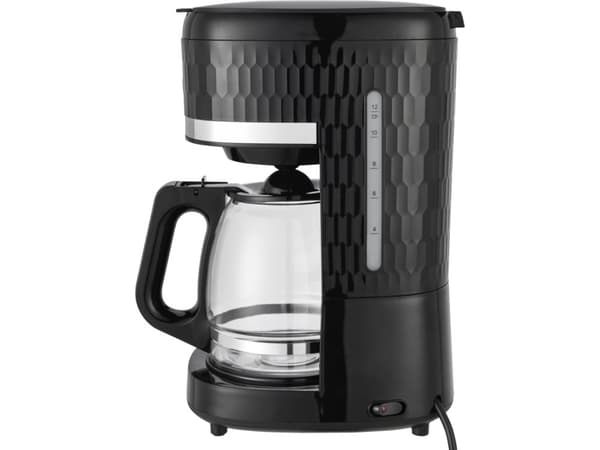 Ströme kaffemaskine, sort