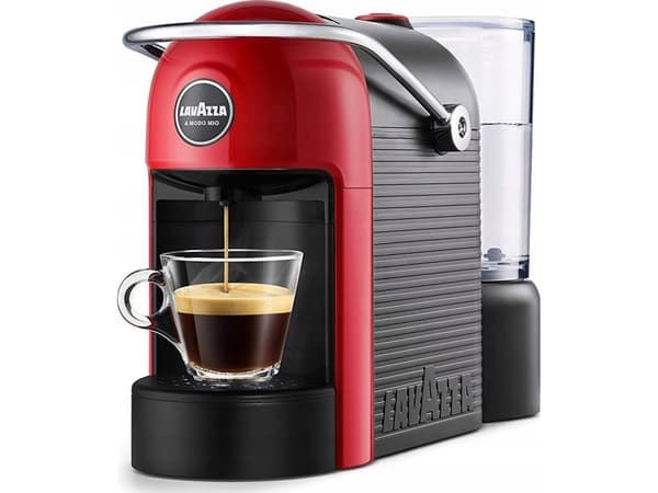 Lavazza Jolie, Kapseldrevet kaffemaskin, 0,6 l, Kaffe kapsyl, 1250 W, Sort, Rød