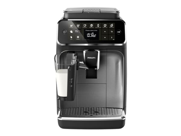 Philips 4300 series EP4346 - Automatisk kaffemaskin med capuccinatore - 15 bar - svart