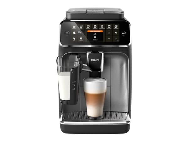 Philips 4300 series EP4346 - Automatisk kaffemaskin med capuccinatore - 15 bar - svart