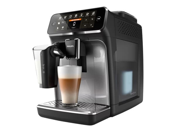 Philips 8 juomaa Täysautomaattiset espressokeittimet, Espressokone, 1,8 L, Kahvipavut, Sisäänrakennettu jauhin, 1500 W, Musta, Hopea