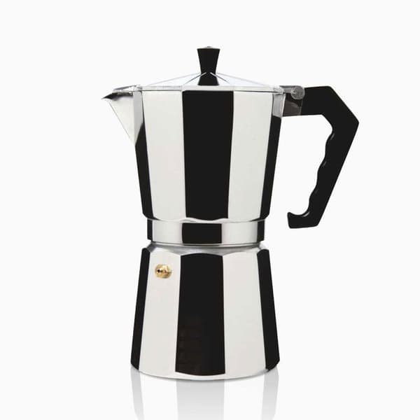 HAEGER MOKA POT 6 MOKA KAFFEMASKIN – ALUMINIUM, 6 KOPPAR