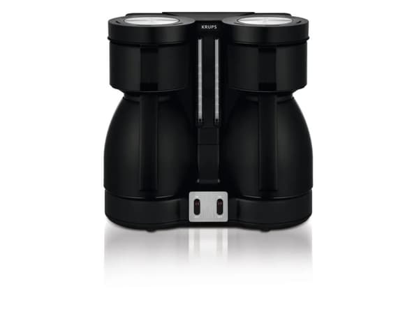 Krups KT 8501, Suodatinkahvinkeitin, Jauhettu kahvi, 1700 W, Musta