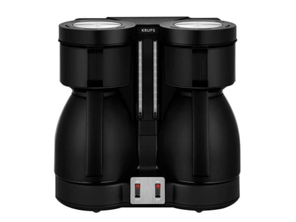 Krups KT 8501, Suodatinkahvinkeitin, Jauhettu kahvi, 1700 W, Musta