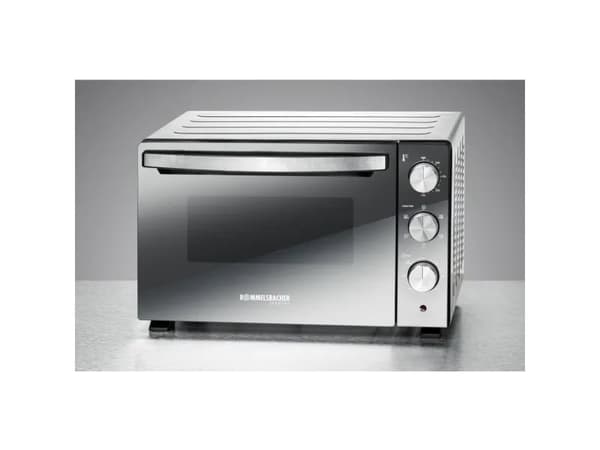 Rommelsbacher BGS 1500, 30 L, Musta, Hopea, Rotaatio, 120 min, Lasi, 230 V