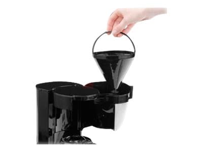 Cloer 5019 - Kaffemaskin - 10 koppar - matt rostfritt stål/svart