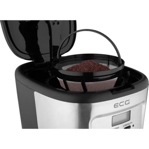 Filterkaffebryggare - ECG - KP 2125 Supreme - 1,5 L - 12 koppar - LCD-skärm - Håll varm-funktion