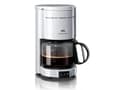Miniatyrbild 2 av 3: Braun KF 47 plus, Droppande kaffebryggare, Malat kaffe, 1000 W, Vit