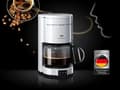 Miniatyrbild 1 av 3: Braun KF 47 plus, Droppande kaffebryggare, Malat kaffe, 1000 W, Vit