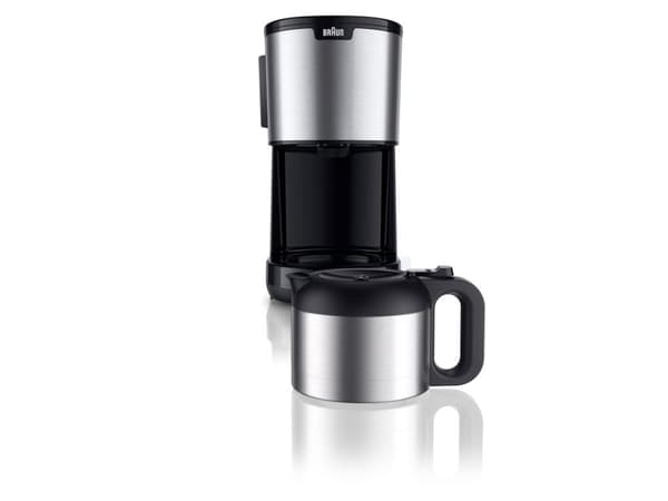 Braun IDCollection KF1505 BK, Drip coffee maker, 1.2 L, Ground coffee, 1000 W, Black