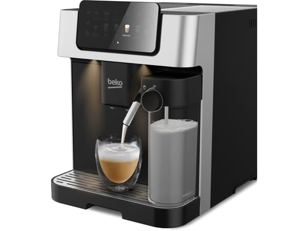 Beko CEG7304X, Espressomaskin, 2 l, Kaffe bønner, Innebygd kaffekvern, 1350 W, Rustfritt stål