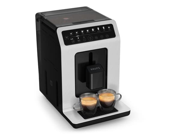 Krups Evidence ECO-Design EA897A, Kombi-kaffemaskin, 2,3 l, Kaffe bønner, Innebygd kaffekvern, 1450 W, Sort, Grå