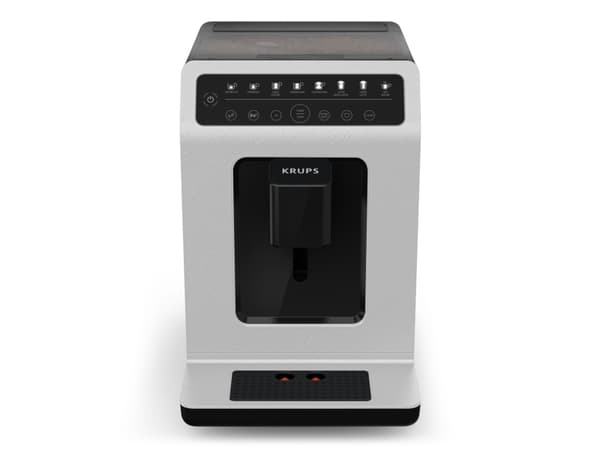 Krups Evidence ECO-Design EA897A, Kombi-kaffemaskin, 2,3 l, Kaffe bønner, Innebygd kaffekvern, 1450 W, Sort, Grå