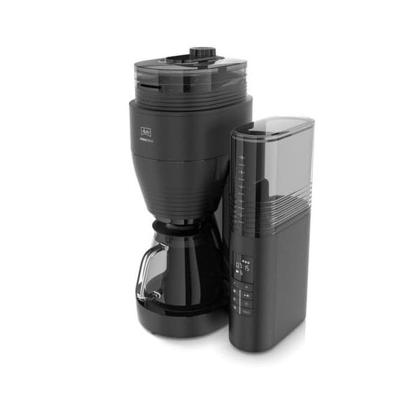 Cafetière - Melitta - AromaFresh - Svart - 10 koppar - Inbyggd krossare