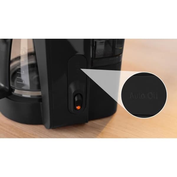 Filter kaffebryggare - BOSCH - TKA2M113 MyMoment - Svart - Kapacitet 1,25L - glaskanna - anti-droppsystem