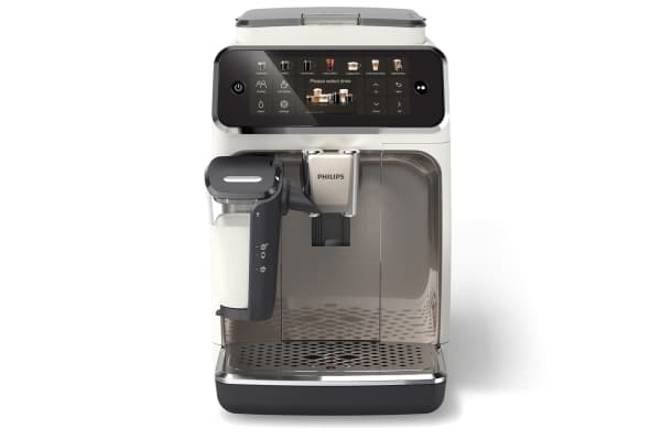 Philips Series 4400 EP4443 - Automatisk kaffemaskin med cappuccinatore - 15 bar - sølv/hvit