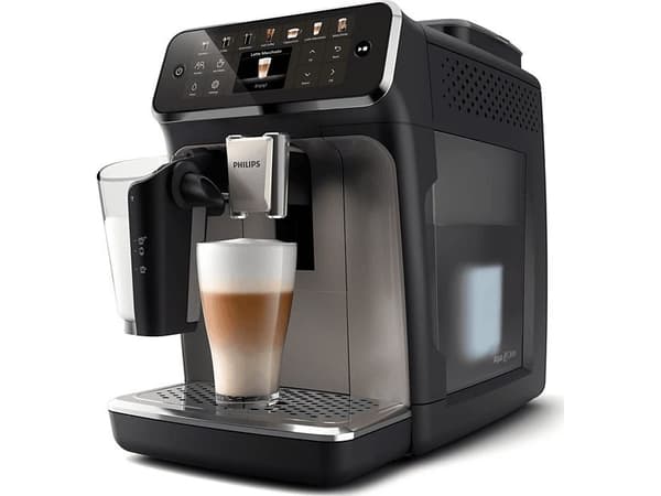 Philips EP4449/70, Espressokone, 1,8 L, Kahvipapuja, Sisäänrakennettu kahvimylly, 230 W, Musta, hopea