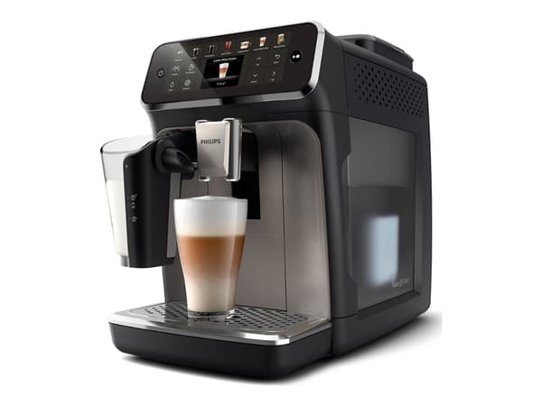 Philips EP4449/70, Espressokone, 1,8 L, Kahvipapuja, Sisäänrakennettu kahvimylly, 230 W, Musta, hopea