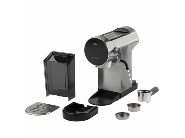 JATA JECA2300, Espressomaskin, 0,9 l, 1360 W, Sort, Rustfritt stål