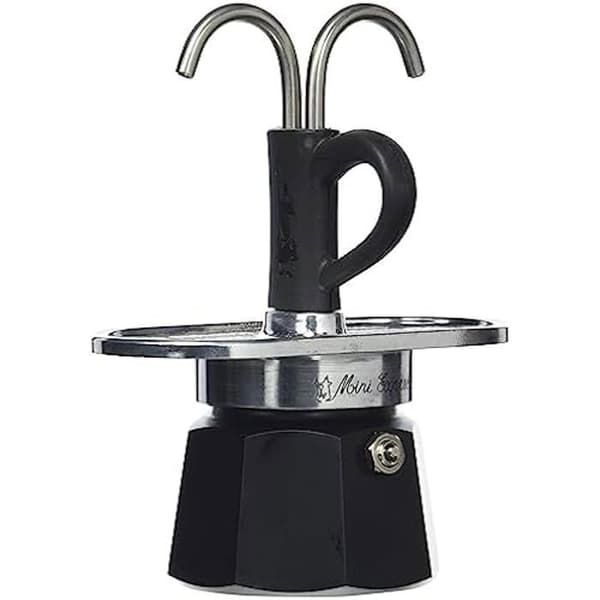 Mini Express Kandisky Moka espressomaskin för 2 koppar - Bialetti - Svart - Induktionskompatibel