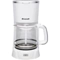 Miniatyrbild 1 av 4: Elektrisk kaffebryggare - BRANDT - CAF1318S - Vit och Silver - 1,8 L - 1100 W - 18 koppar