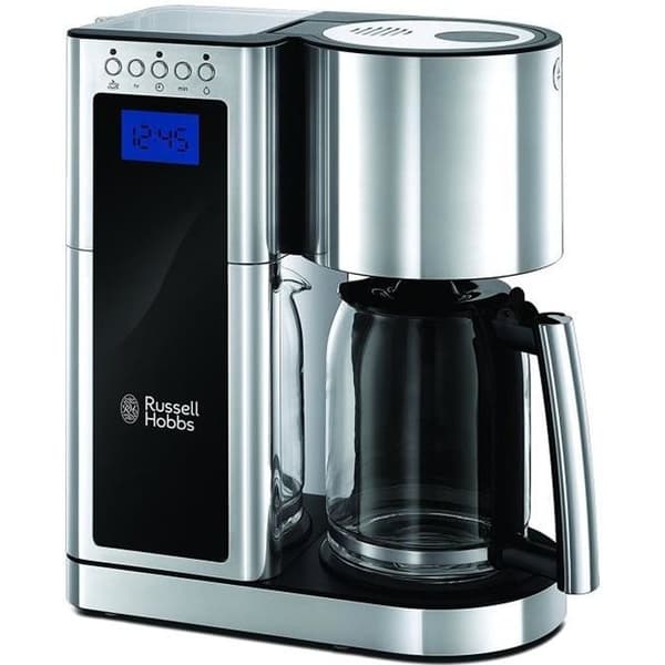 Russell Hobbs 23370-56 Elegance kaffebryggare - 10 koppar - Filter - Programmerbar - Kromstål/Svart