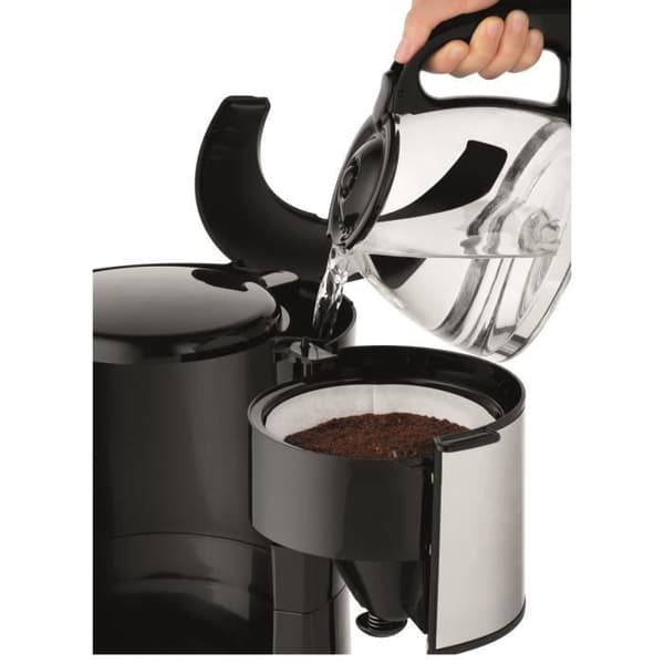 MOULINEX SUBITO klassisk filterkaffebryggare - 15 koppar - Svart/Rostfritt stål