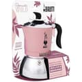 Miniatyrbild 2 av 2: Bialetti Fiammetta induktionskaffebryggare - 2 koppar - Alla värmekällor - Elegant design - Rosa
