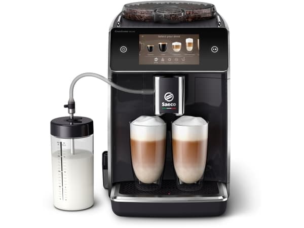 Saeco SM6680/00, Espressomaskin, 1,8 l, Kaffe bønner, Malt kaffe, Innebygd kaffekvern, 1500 W, Sort