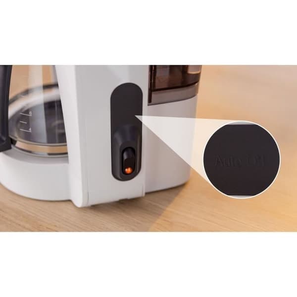 Filterkaffebryggare - BOSCH - TKA2M111 MyMoment - Vit - Kapacitet 1,25L - glaskanna - anti-droppsystem