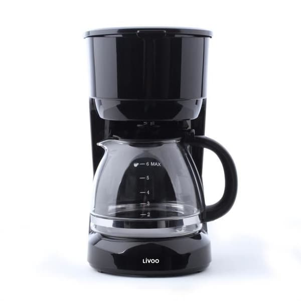 LIVOO Feel good stunder - Elektrisk kaffebryggare - Svart -