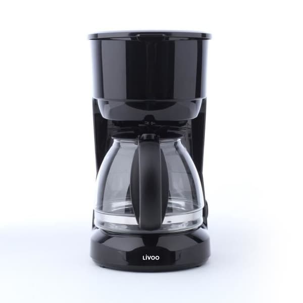 LIVOO Feel good stunder - Elektrisk kaffebryggare - Svart -
