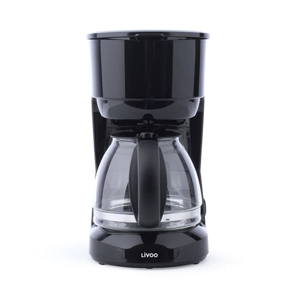 LIVOO Feel good stunder - Elektrisk kaffebryggare - Svart -