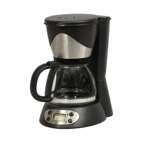 KÖKSKOCK KSMD230T kaffebryggare - 6 koppar - Rostfritt stål/Svart - Programmerbar