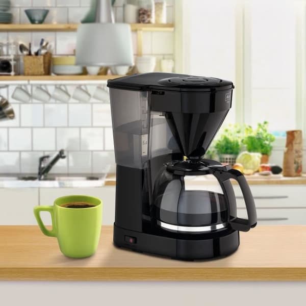 MELITTA Easy II 1023-02 filterkaffebryggare - 1050 W - Svart