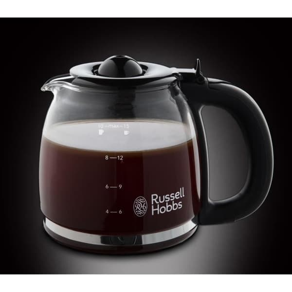 Filterkaffebryggare - RUSSELL HOBBS - Colors Plus 24033-56 - Rostfritt stål - Programmerbar - 15 koppar - WhirlTech-teknik - 1100 W