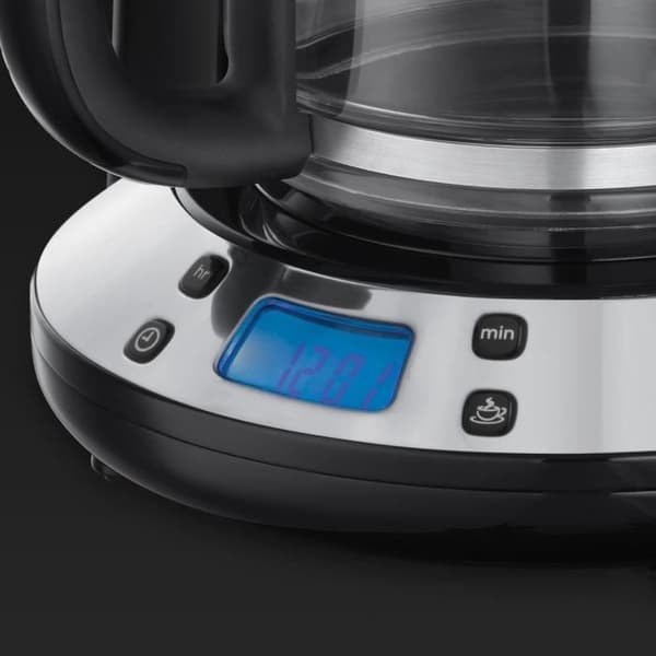 Filterkaffebryggare - RUSSELL HOBBS - Colors Plus 24033-56 - Rostfritt stål - Programmerbar - 15 koppar - WhirlTech-teknik - 1100 W
