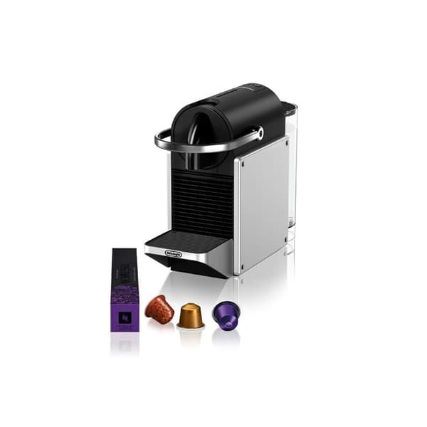 Kaffemaskin med kapslar - De’Longhi - Pixie EN127.S - 1 L - 15 bar - Avtagbar vattentank